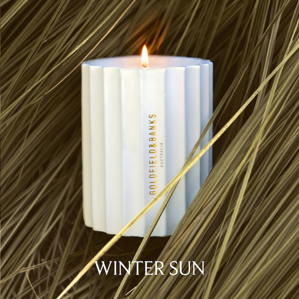 Winter Sun | Floral-Green Scented Candle
