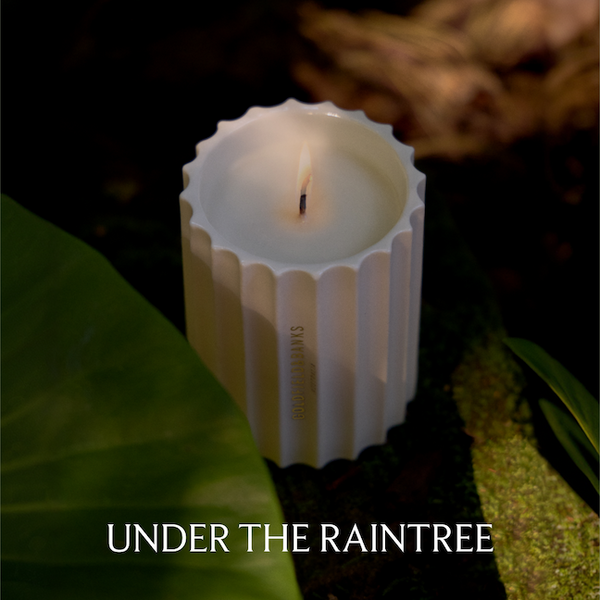 Under the Raintree | Woody-Musky Scented Candle