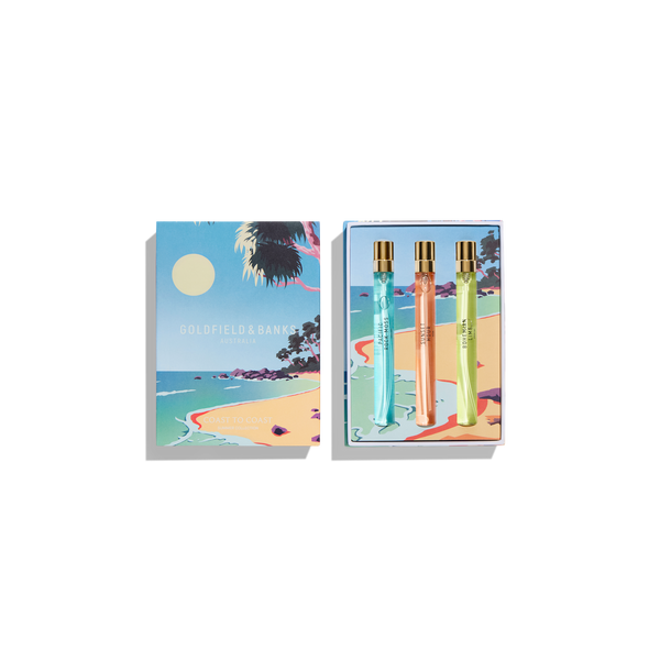 Coast to Coast Travel Trio Set 3 x 10mL