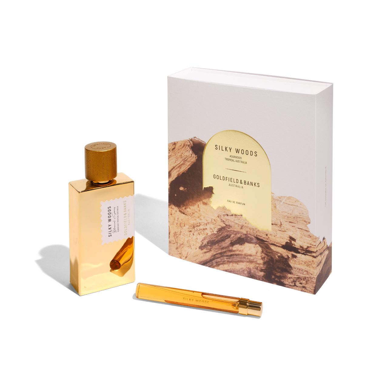 Silky Woods Holiday Gift Set | Woody Gourmand Perfume – Goldfield Silky Woods Holiday Gift Set | Woody Gourmand Perfume – Goldfield
