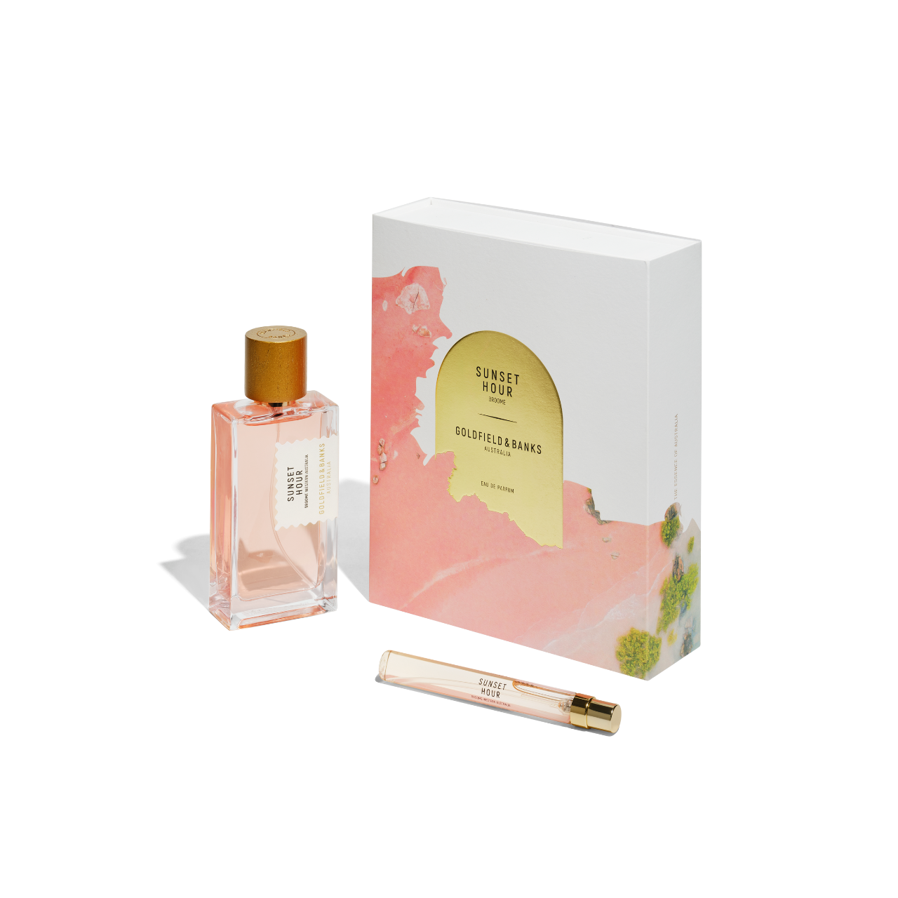Sunset Hour 100ml & 10ml Gift Set | Goldfield & Banks Fragrance House Sunset Hour 100ml & 10ml Gift Set | Goldfield & Banks Fragrance House