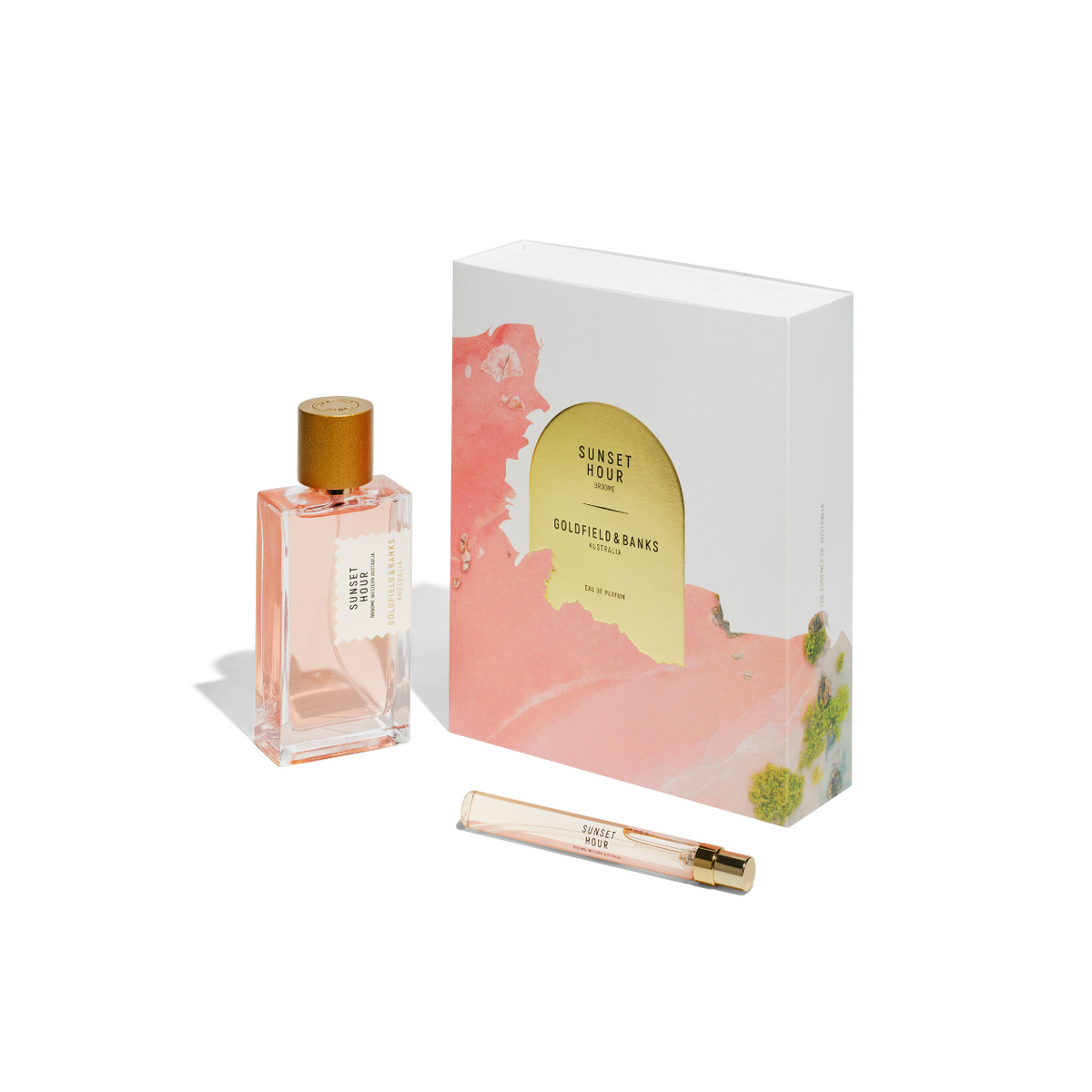 Sunset Hour 100ml & 10ml Gift Set | Goldfield & Banks Fragrance House Sunset Hour 100ml & 10ml Gift Set | Goldfield & Banks Fragrance House