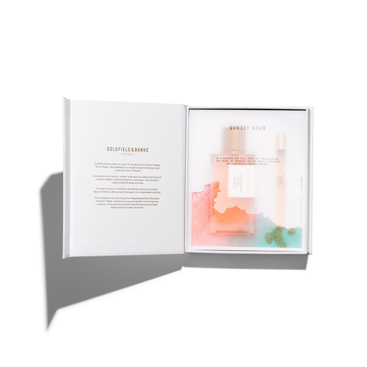 Sunset Hour 100ml & 10ml Gift Set | Goldfield & Banks Fragrance House Sunset Hour 100ml & 10ml Gift Set | Goldfield & Banks Fragrance House