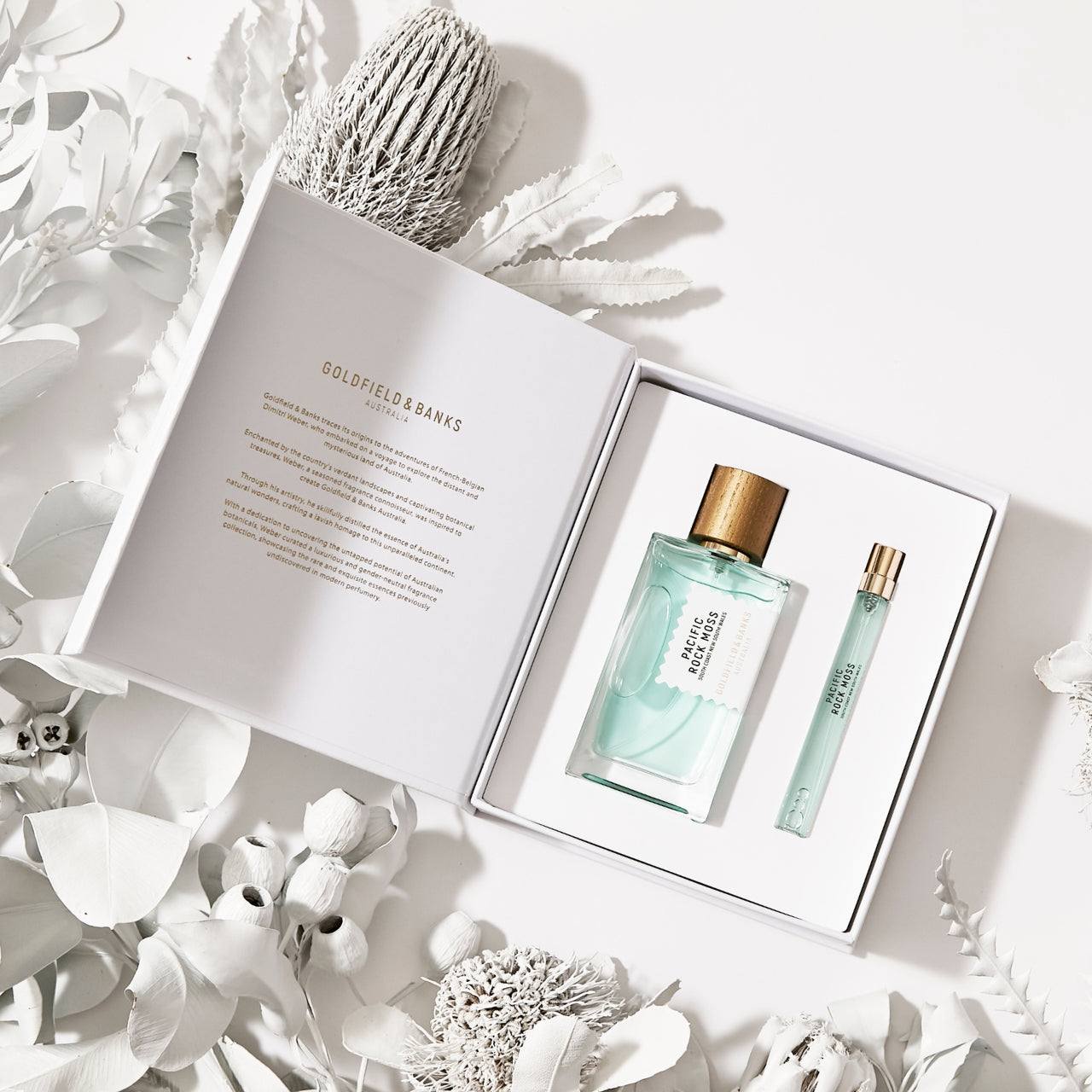 Pacific Rock Moss Perfume Collection | Coastal Fragrances