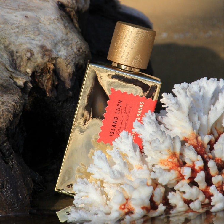 Island Lush Perfume | Woody Spicy Sandalwood Fragrance | Goldfield