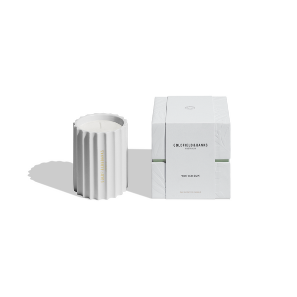Winter Sun | Floral-Green Scented Candle