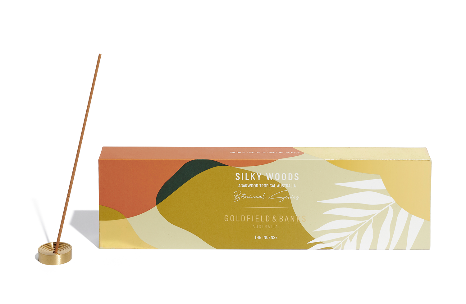 Silky Woods Scented Incense Sticks - Home Fragrance -Goldfield & Banks