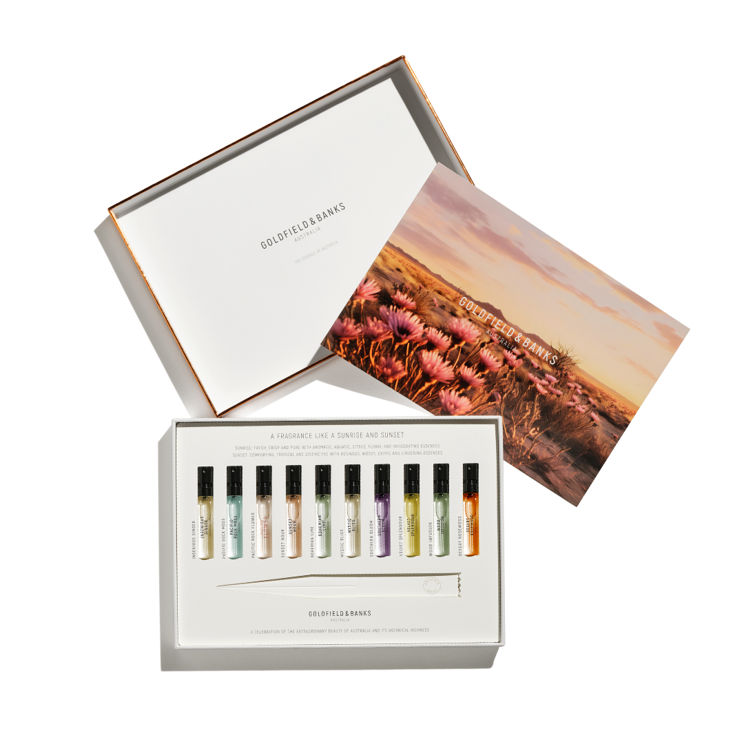 Pacific Rock Moss 100ml & 10ml Gift Set | Goldfield & Banks Pacific Rock Moss 100ml & 10ml Gift Set | Goldfield & Banks